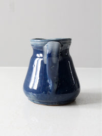 vintage studio pottery pitcher