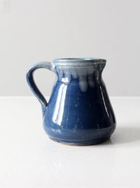 vintage studio pottery pitcher