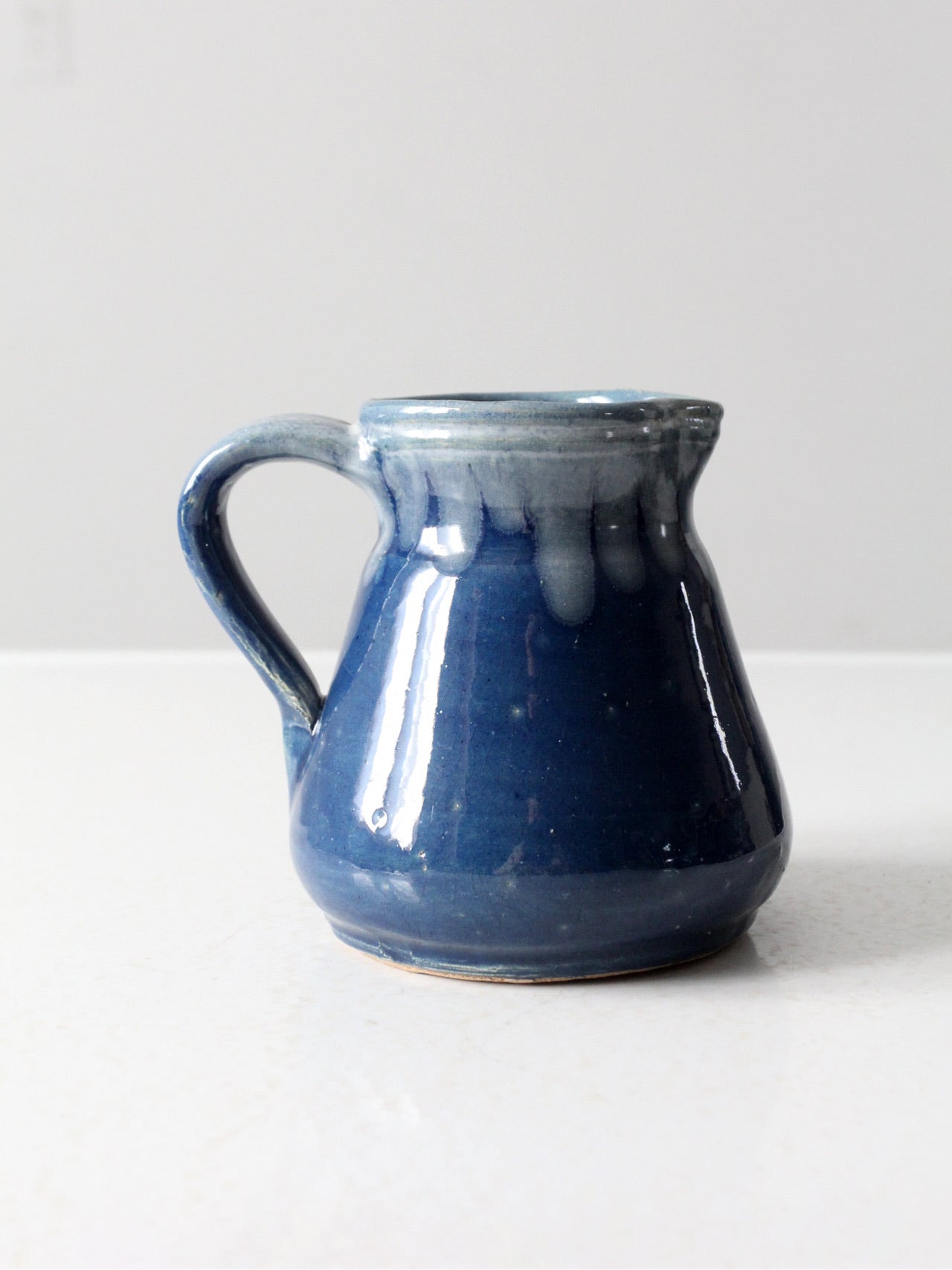 vintage studio pottery pitcher