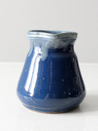 vintage studio pottery pitcher