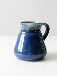 vintage studio pottery pitcher