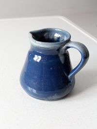 vintage studio pottery pitcher