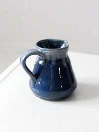 vintage studio pottery pitcher