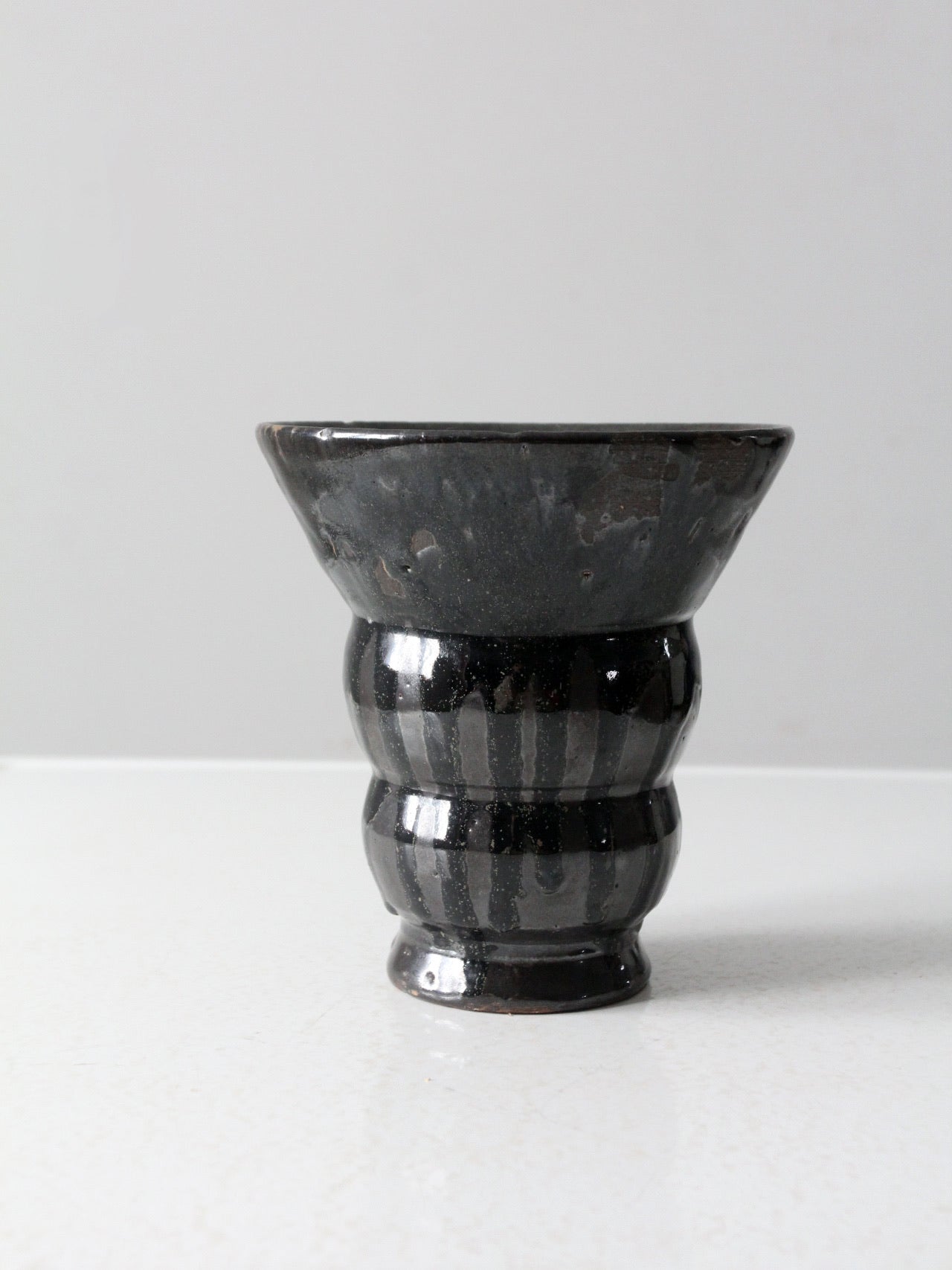 vintage studio pottery vase