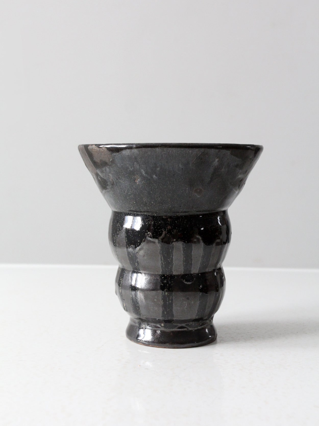 vintage studio pottery vase