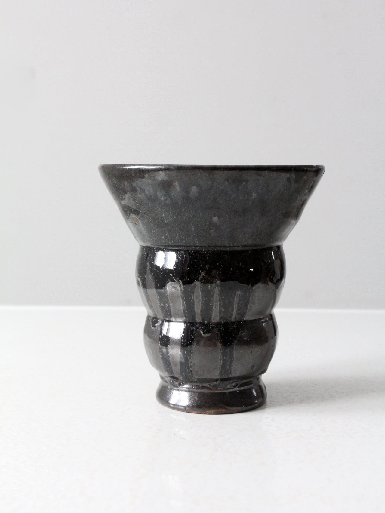 vintage studio pottery vase