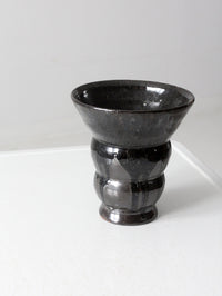 vintage studio pottery vase