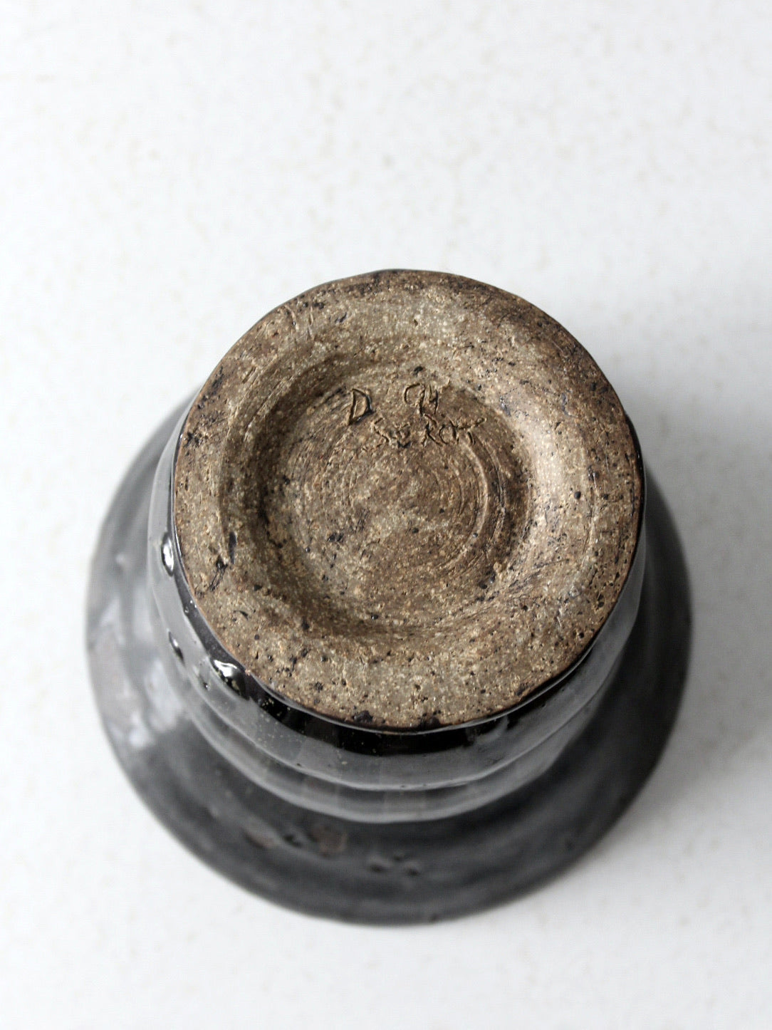 vintage studio pottery vase