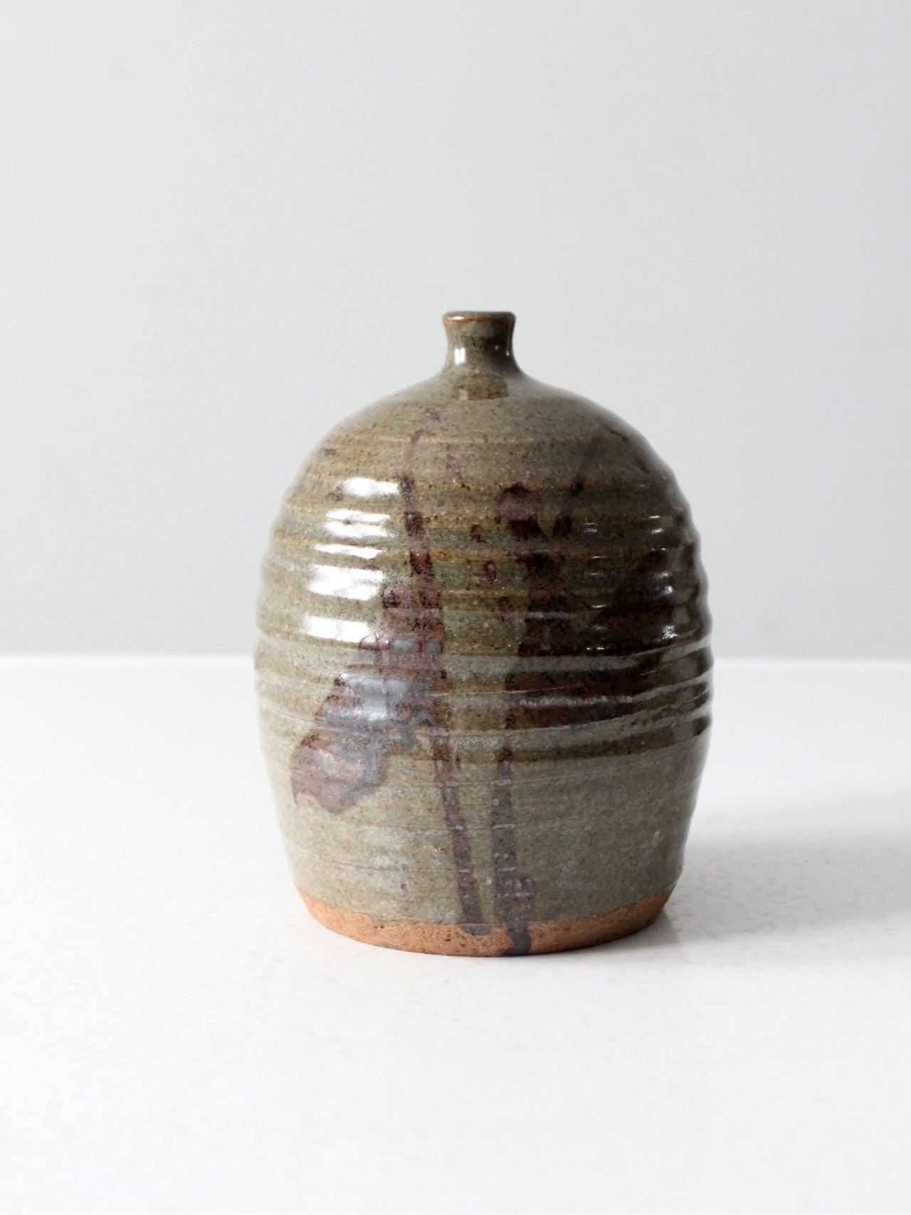 vintage studio pottery vase