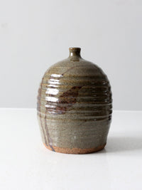 vintage studio pottery vase