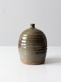 vintage studio pottery vase
