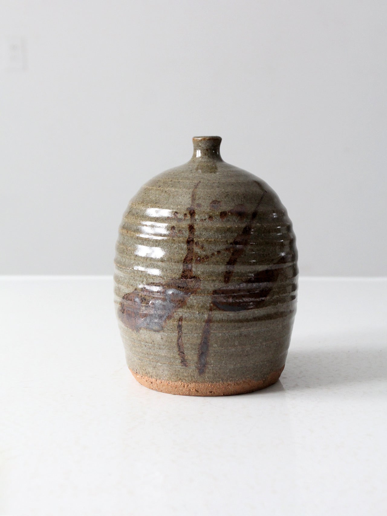 vintage studio pottery vase