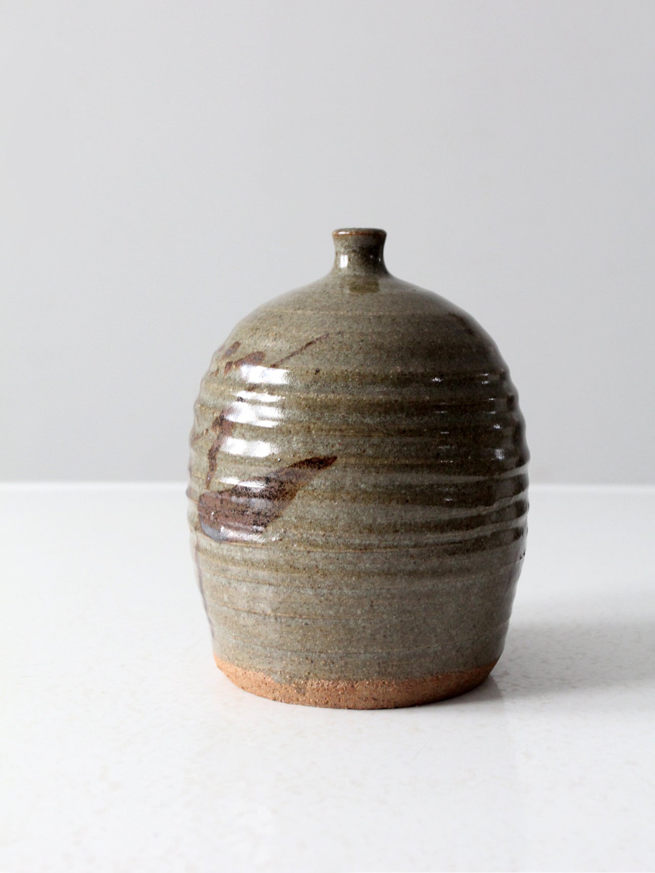 vintage studio pottery vase