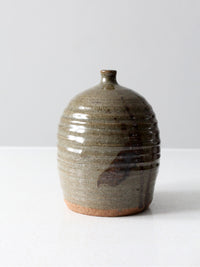 vintage studio pottery vase