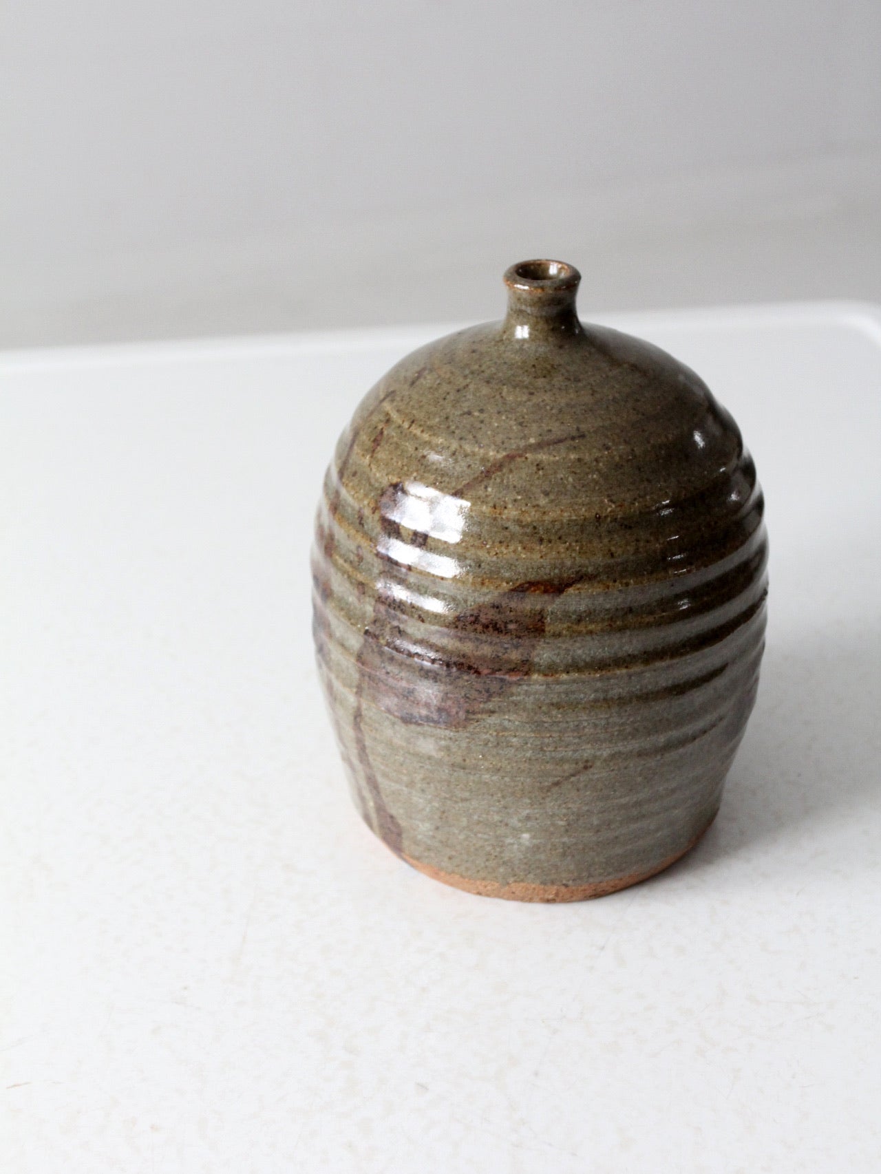 vintage studio pottery vase