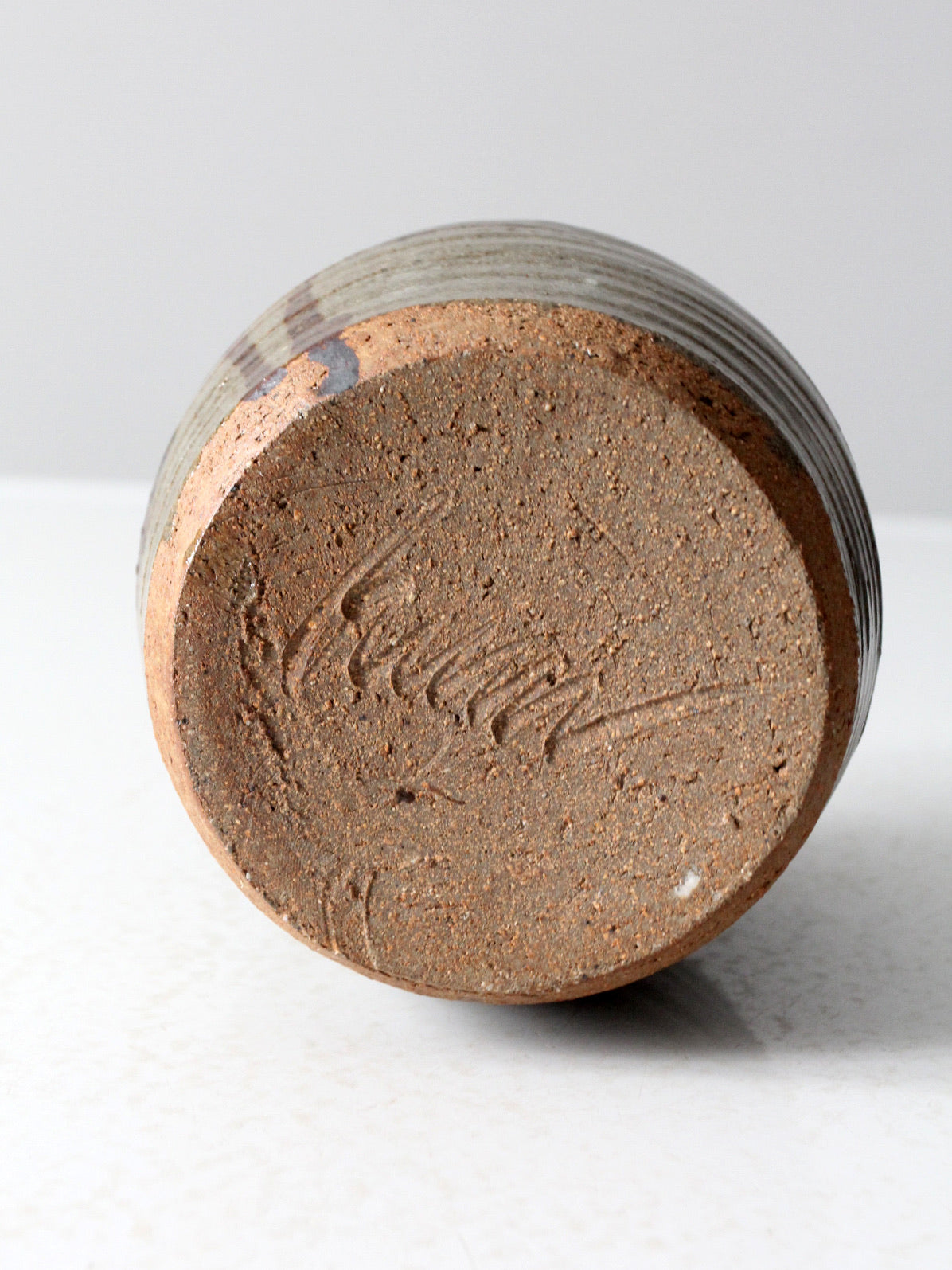 vintage studio pottery vase