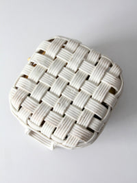 mid-century Italian fruit basket sculpture