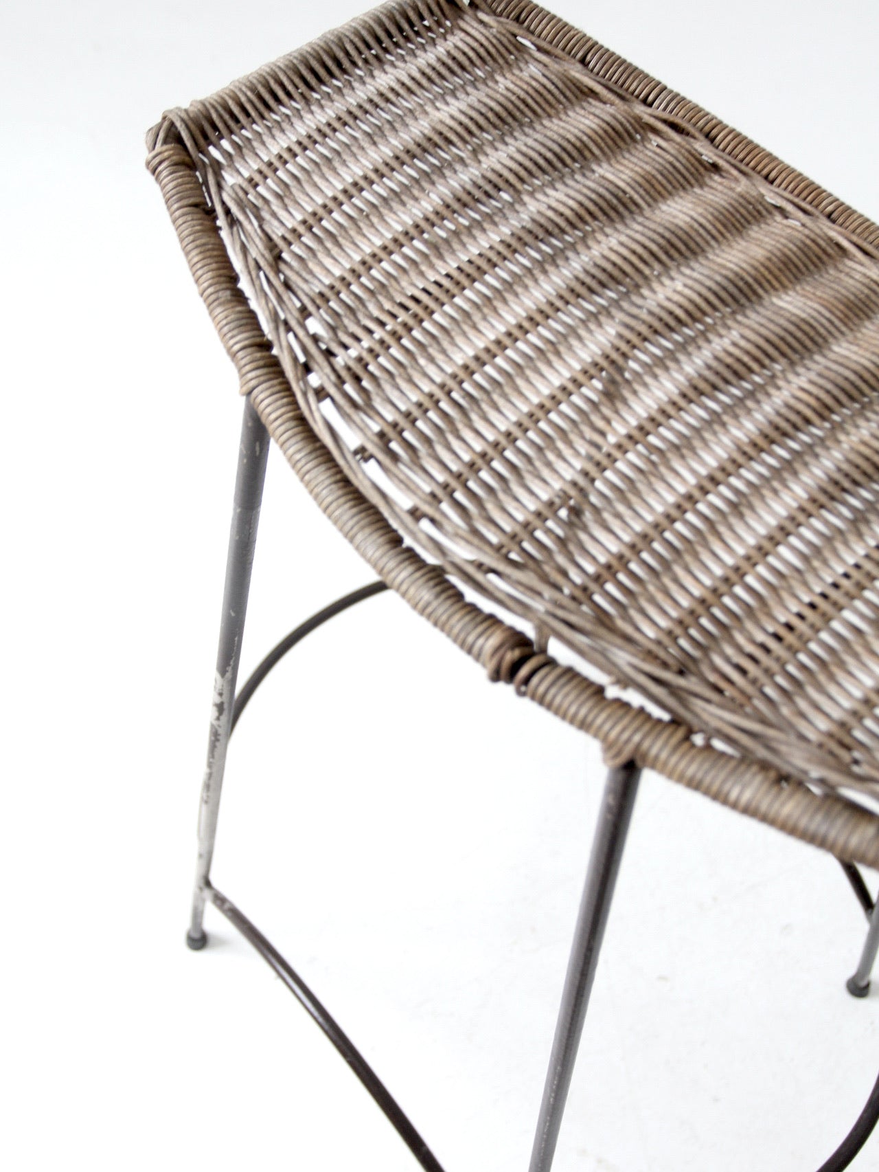 Arthur Umanoff style bar stools pair