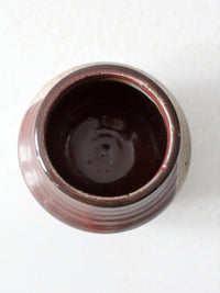 vintage studio pottery vase