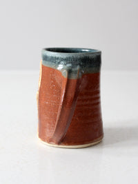 vintage studio pottery mug