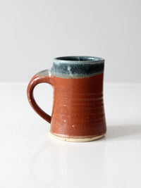 vintage studio pottery mug
