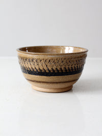 vintage studio pottery bowl
