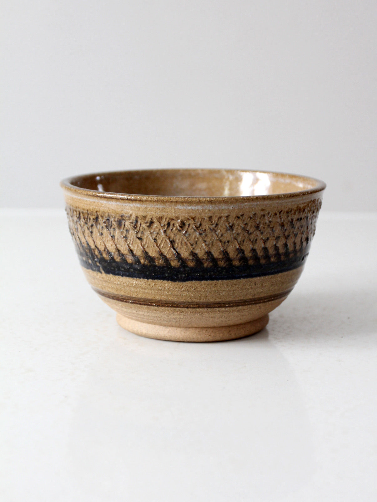 vintage studio pottery bowl
