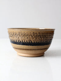 vintage studio pottery bowl