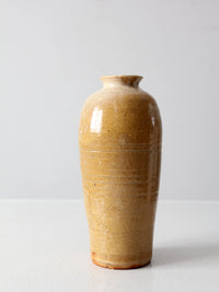 vintage studio pottery vase