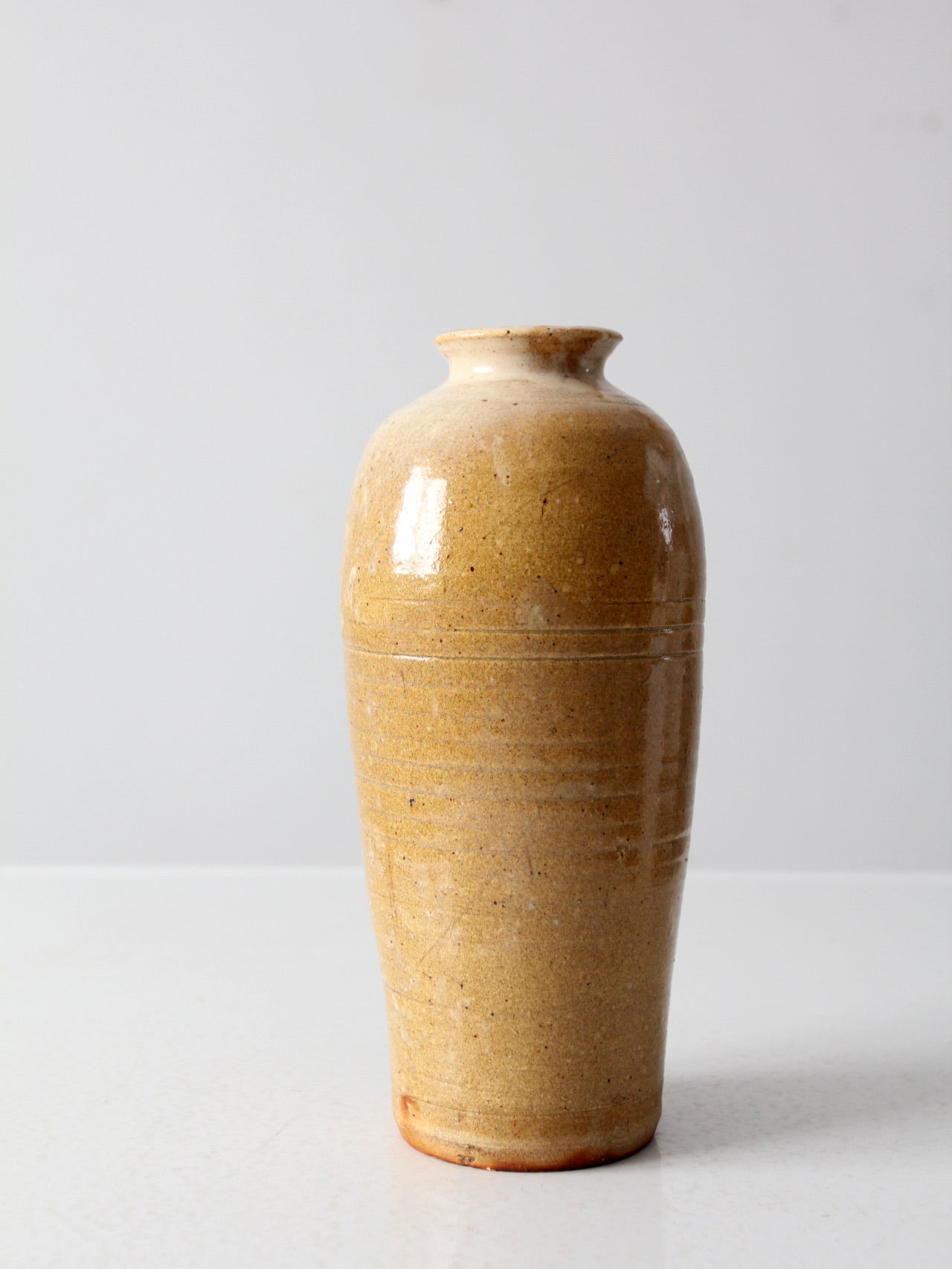 vintage studio pottery vase