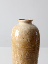 vintage studio pottery vase