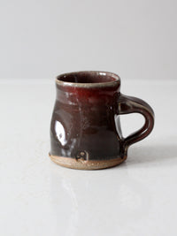 vintage studio pottery  mug
