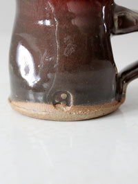 vintage studio pottery  mug