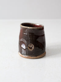 vintage studio pottery  mug