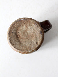 vintage studio pottery  mug