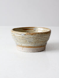 vintage studio pottery bowl