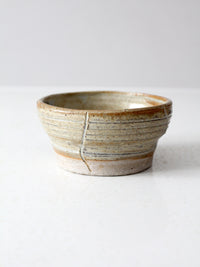 vintage studio pottery bowl