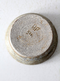 vintage studio pottery bowl