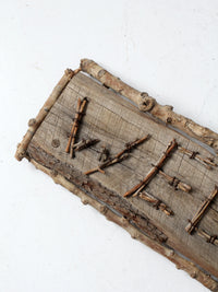 vintage rustic Welcome sign