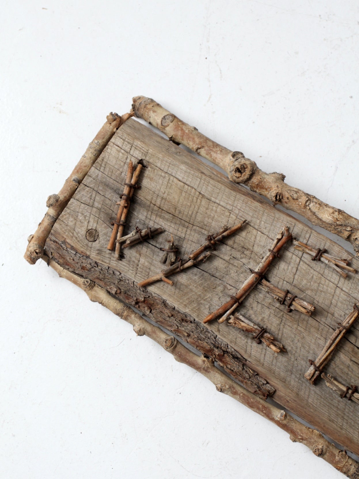 vintage rustic Welcome sign