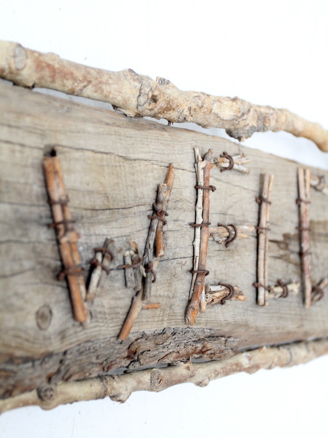 vintage rustic Welcome sign