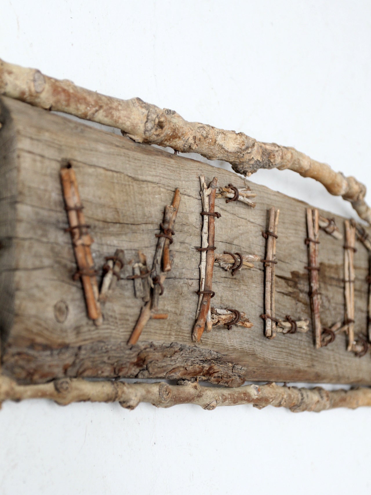 vintage rustic Welcome sign