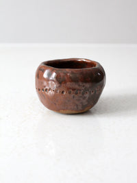 vintage studio pottery bowl