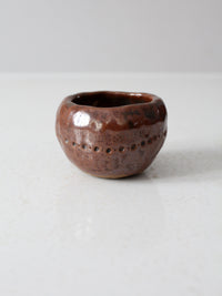 vintage studio pottery bowl