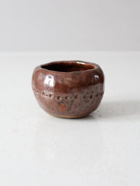 vintage studio pottery bowl