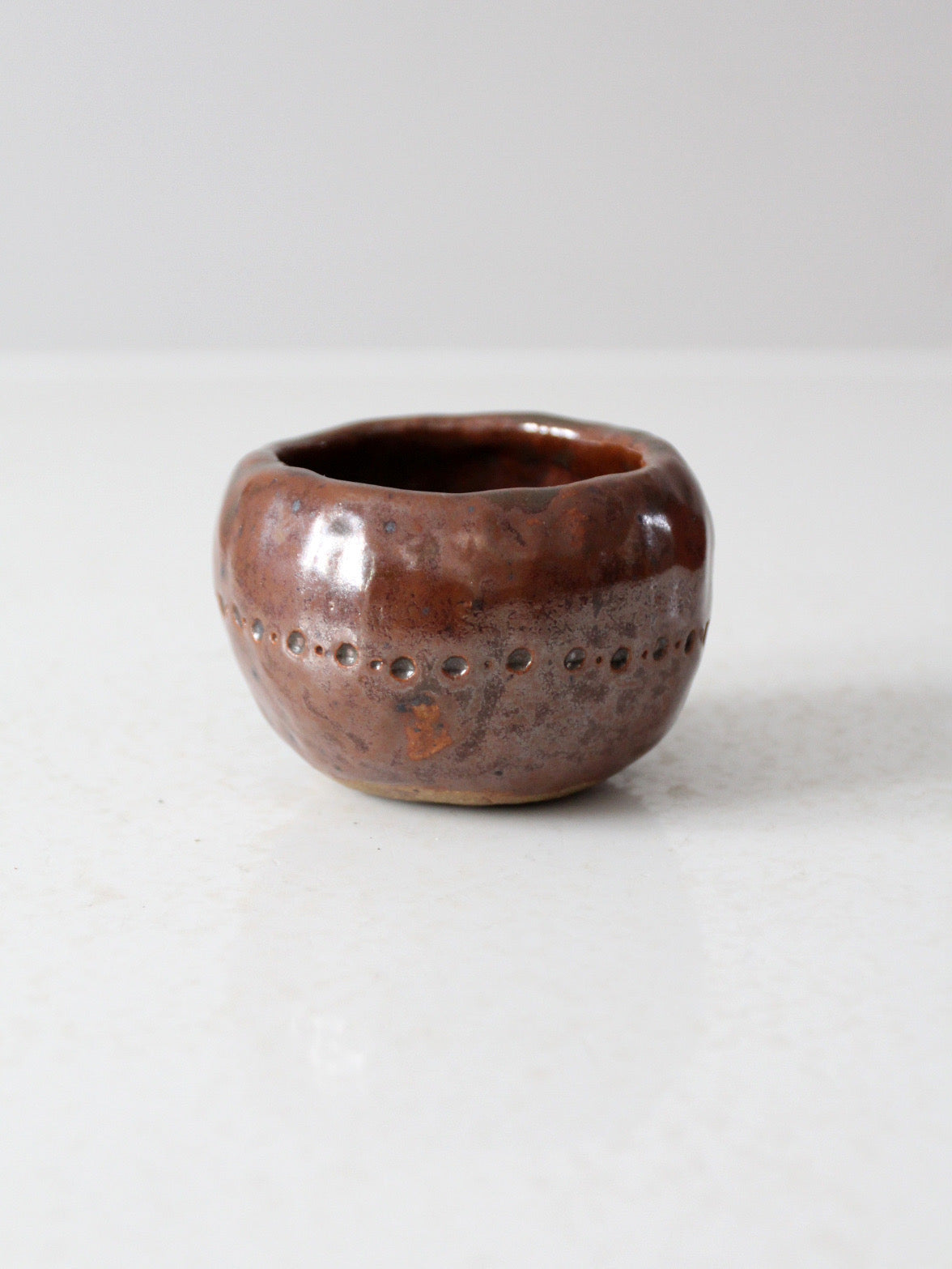 vintage studio pottery bowl