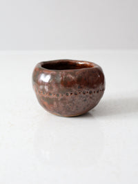 vintage studio pottery bowl