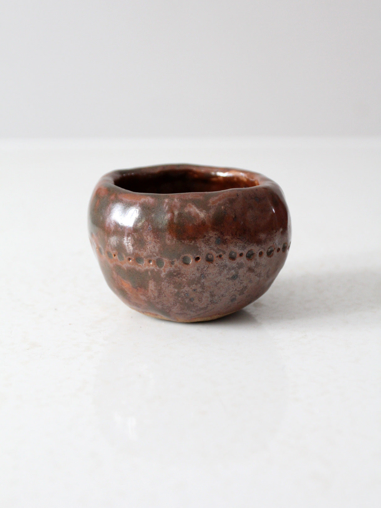 vintage studio pottery bowl