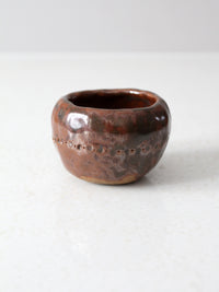 vintage studio pottery bowl