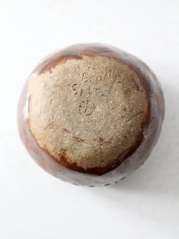 vintage studio pottery bowl